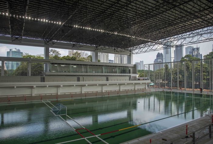 Makin Keren dan Modern, Inilah Tampilan GBK Aquatic Stadium Untuk Asian