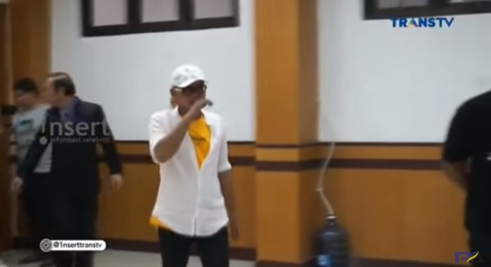 Sule saat berada di Pengadilan Agama Cimahi.
