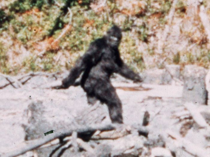 Bigfoot yang tertangkap kamera pada 1967.
