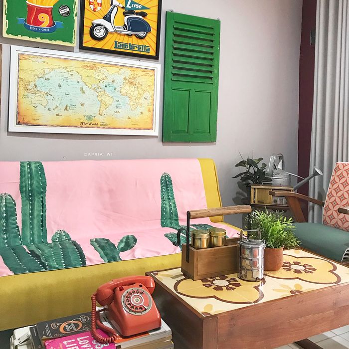 Yuk Intip Perpaduan Retro Dan Vintage di Ruang Tamu apria Yuk Intip Perpaduan Retro Dan Vintage di Ruang Tamu apria