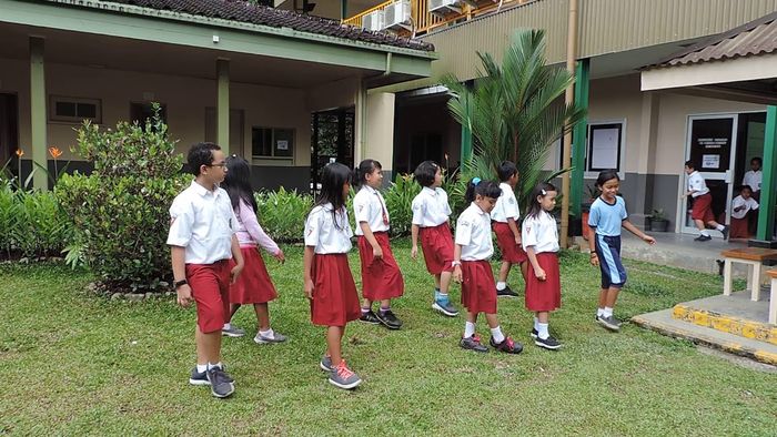 
Siswa-siswi di Yayasan Pendidikan Jayawijaya 
