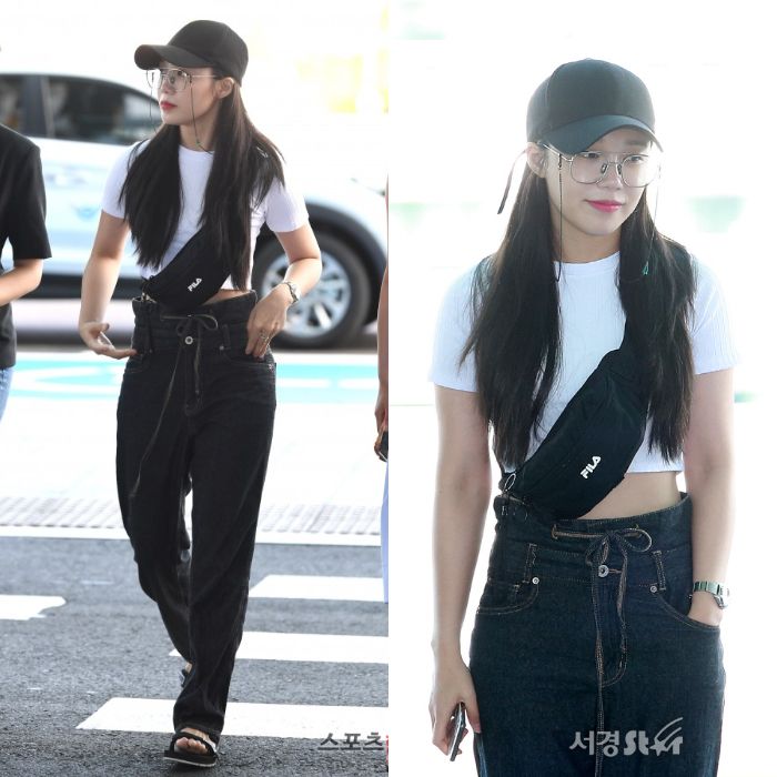 Airport Fashion Boyish Eunji
