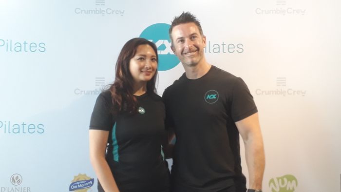 Tata Cahyani dan Aaron Smith pendiri KX Pilates di Australia