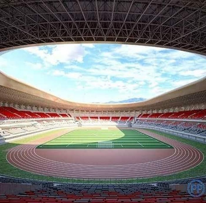Megahnya Stadion Papua Bangkit, Desainnya Saingi Gelora 
