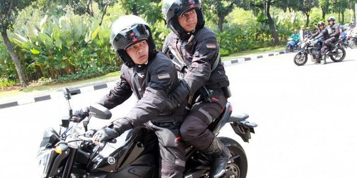 FZ1 yang dipakai Paspampres merupakan pesanan khusus.