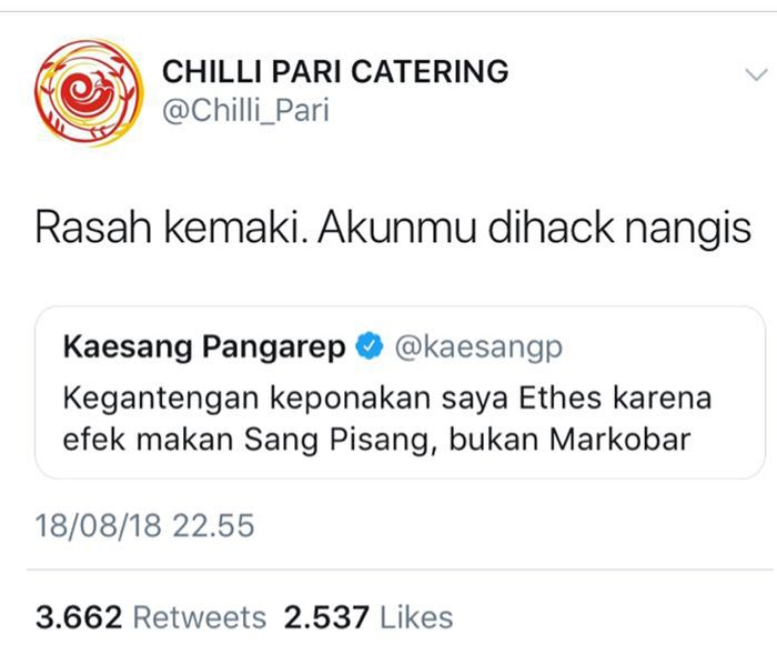 Balasan Gibran untuk Kaesang