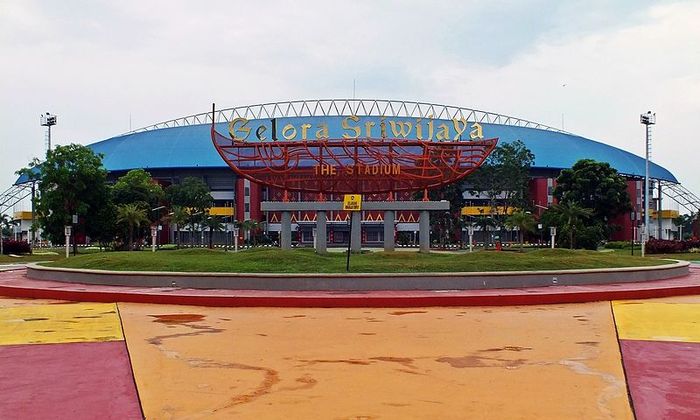 Stadion Gelora Sriwijaya atau Stadion Jakabaring.