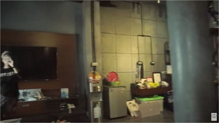 Kondisi kamar Rizky Febian