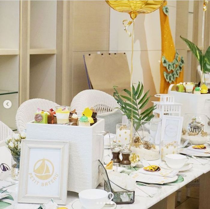 Dekor baby shower Carissa Putri