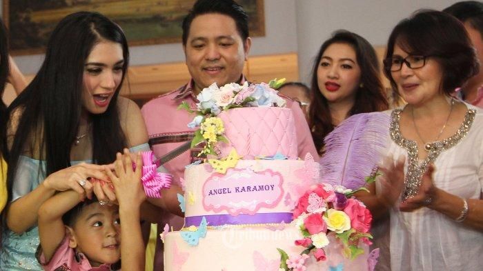 Angel Karamoy saat masih bersama Steven Rumangkang