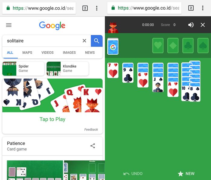 5 Game Ini Tersembunyi dalam Google Search, Pernah Coba? Bobo