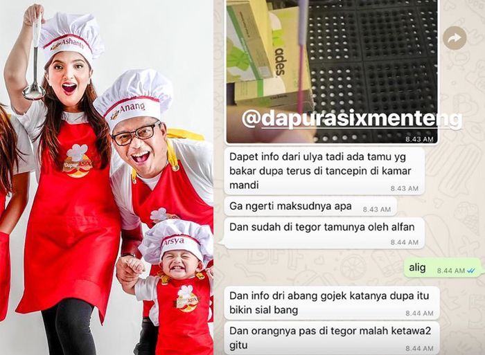 Insiden di restoran Ashanty