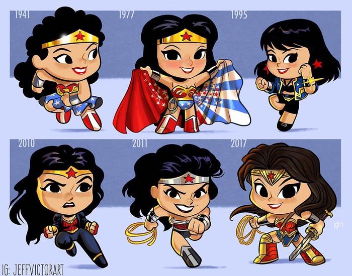 8 Ilustrasi Perubahan Karakter Marvel dan DC dari Pertama Muncul Sampai