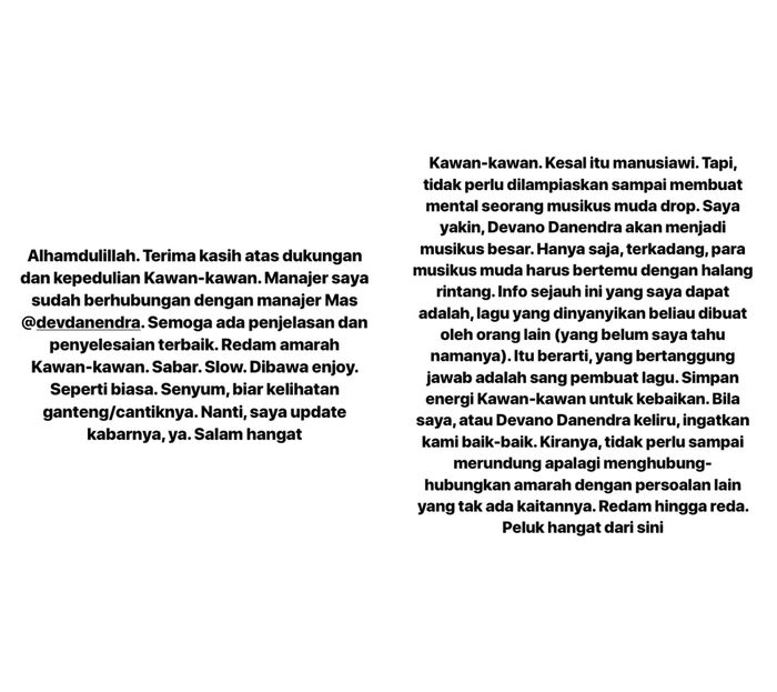 Penyanyi Fiersa Besari Temukan Lagu Yang Diduga Duplikat Dari Karyanya