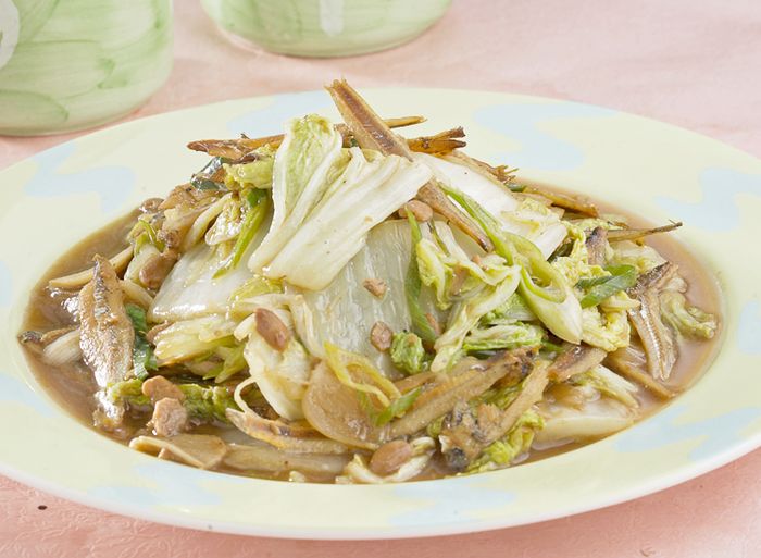 Sawi Putih Tumis Teri