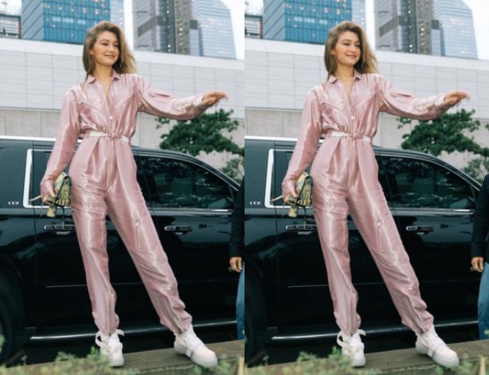 Long sleeve jumpsuit