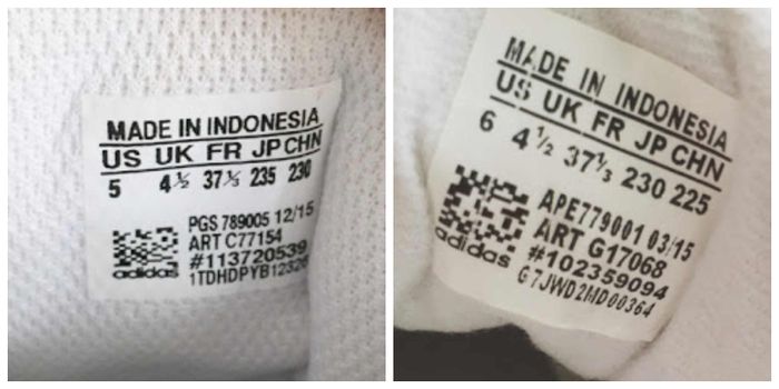 Adidas superstar clearance asli dan palsu