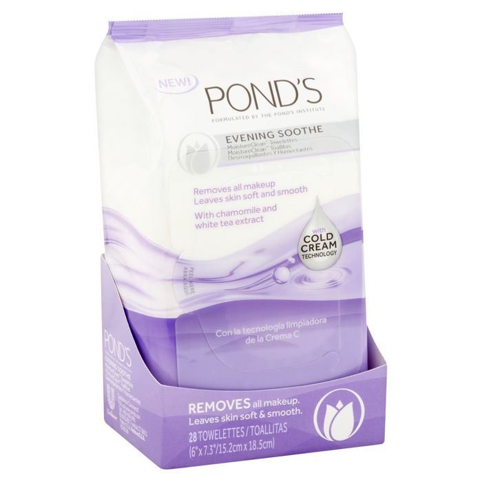 Pond's Evening Soothe Wet Cleansing Towelettes