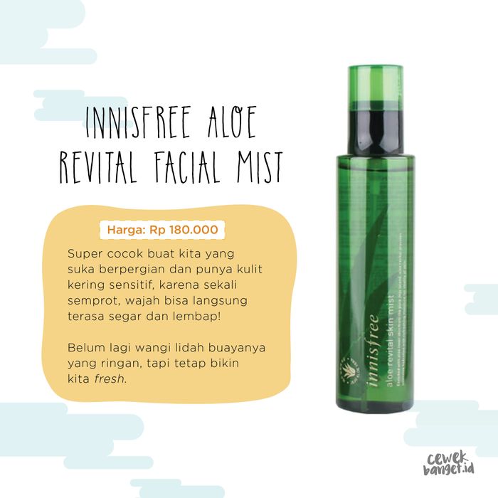 4 Face Mist Korea di Bawah 200 Ribu Untuk Kulit Segar & Lembap CewekBanget