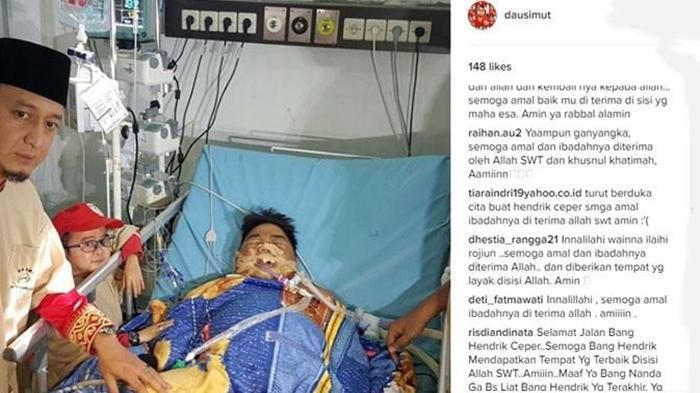 Kondisi Hendrik Ceper sebelum meninggal