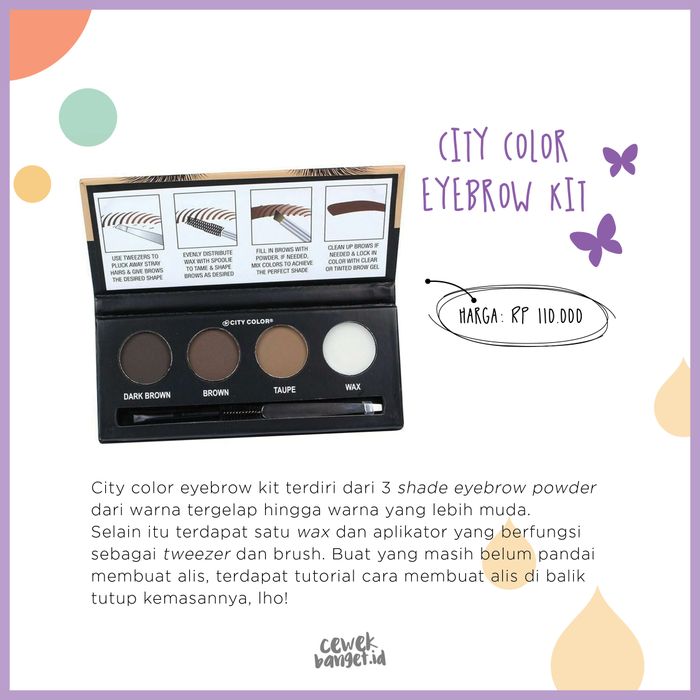 6 Eyebrow Kit dengan Harga Terjangkau untuk Tampilan Alis On Point