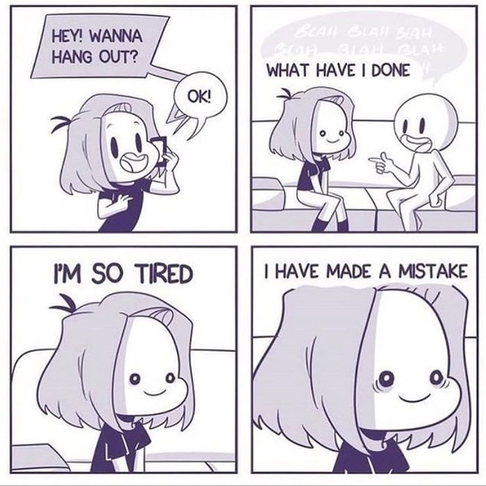 Ini 10 Meme Yang Hanya Dimengerti Seorang Introvert Pernah Merasakan Semua Halaman Cewekbanget