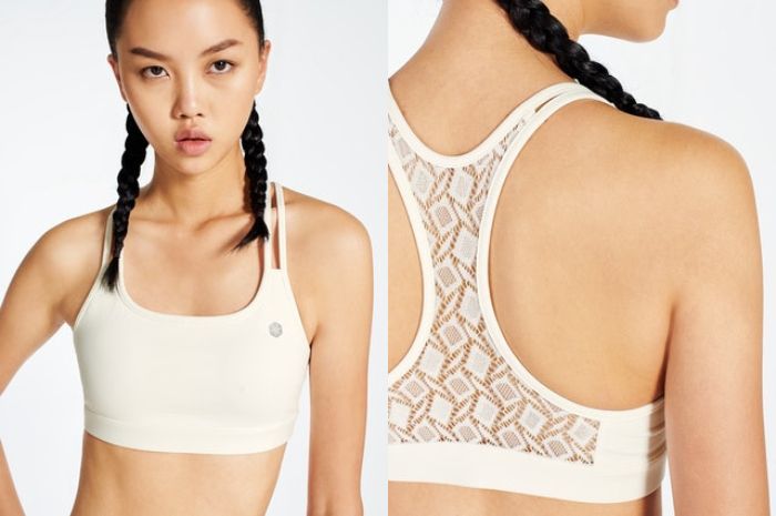 Pomelo - Astro Lace Racerback Bra