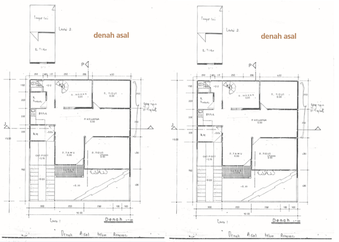 Ide Renovasi Rumah di Lahan 180 m2, Semua Ruang Tidurnya di Lantai 2