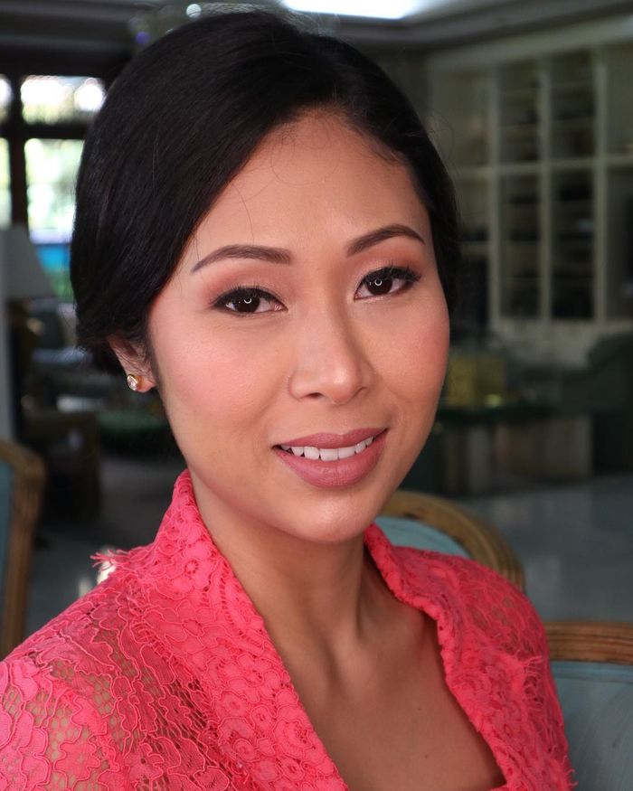 Gendis saat menghadiri pernikahan Danvy Rukmana