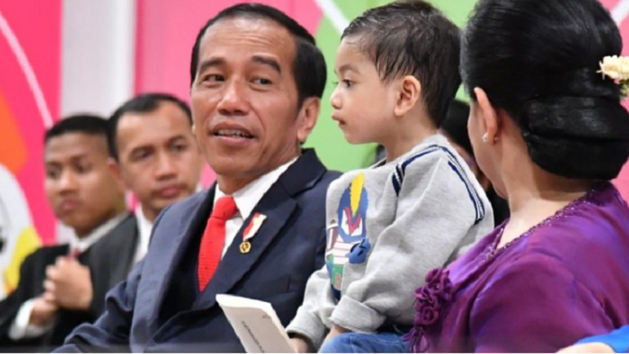 Jan Ethes ikut menonton opening Asian Para Games 2018