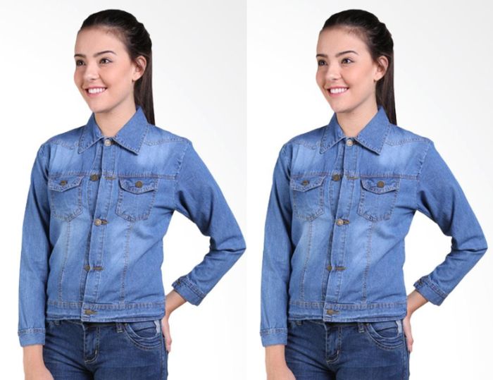 fashion jaket denim