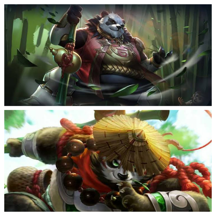 Zuka (AOV) with Akai (Mobile Legends)