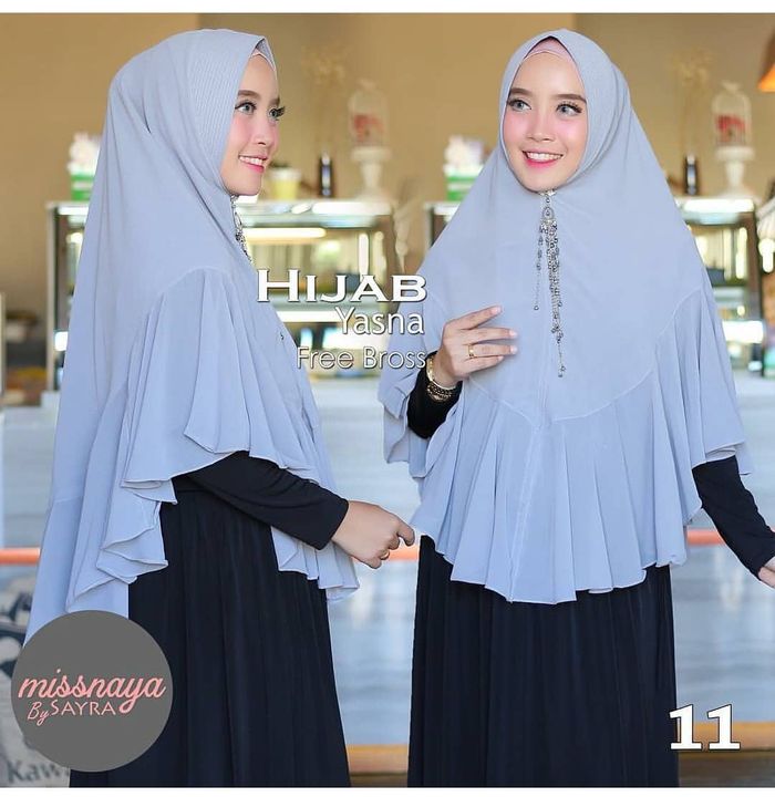 Hijab bahan ceruti