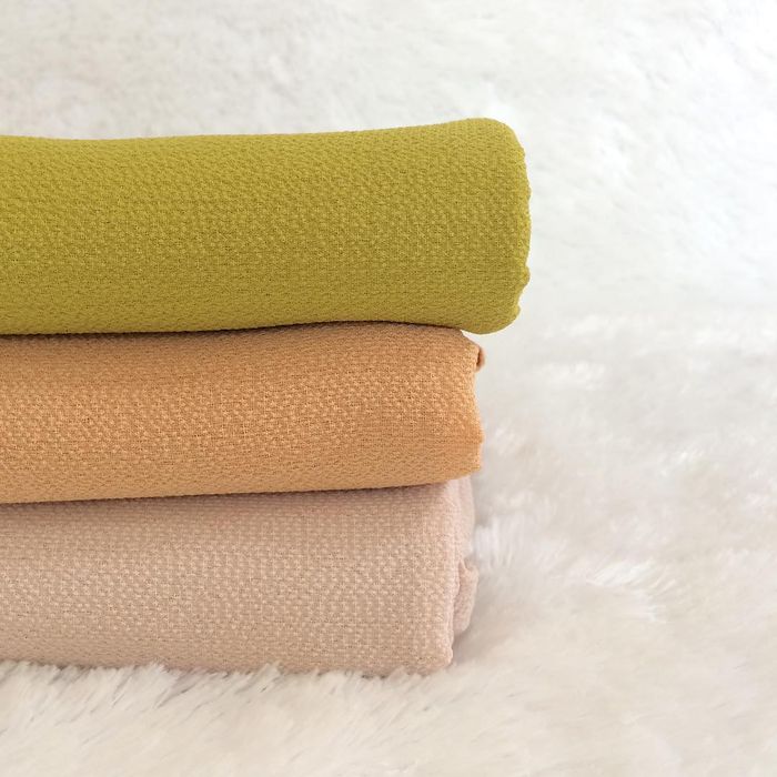 Hijab bahan bubble crepe