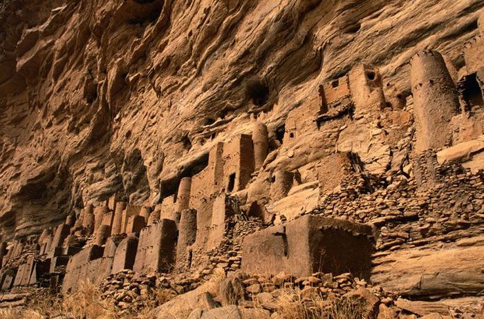 Tebing Bandiagara, Mali
