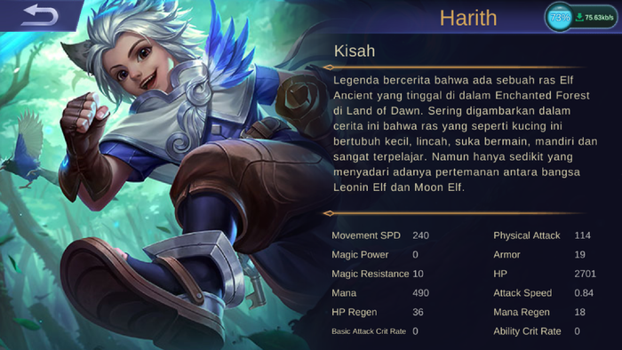 Harith Mobile Legends background
