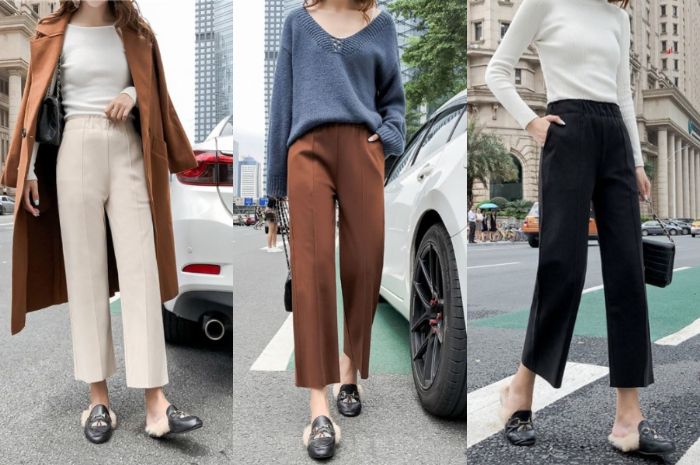  Celana Untuk Tubuh Pendek: Celana Straight Pants