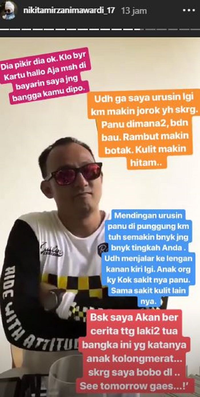 Curhatan Nikita Mirzani 