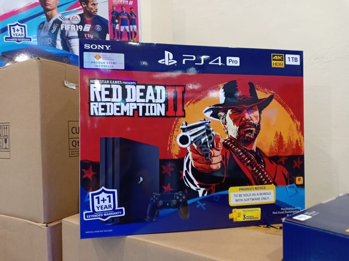 Red Dead Redemption II + Playstation Pro at INDOCOMTECH 2018