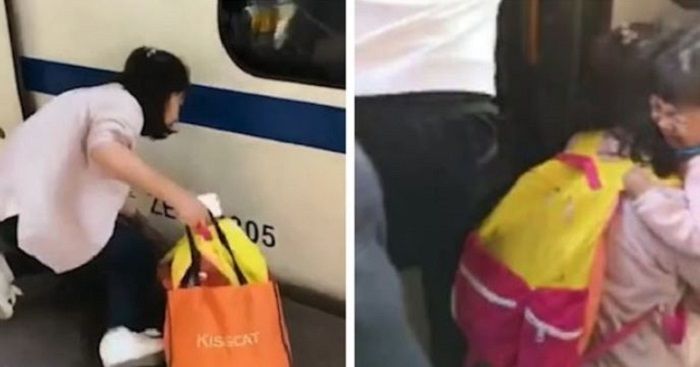 Beruntung anak itu tak terluka walau trauma.