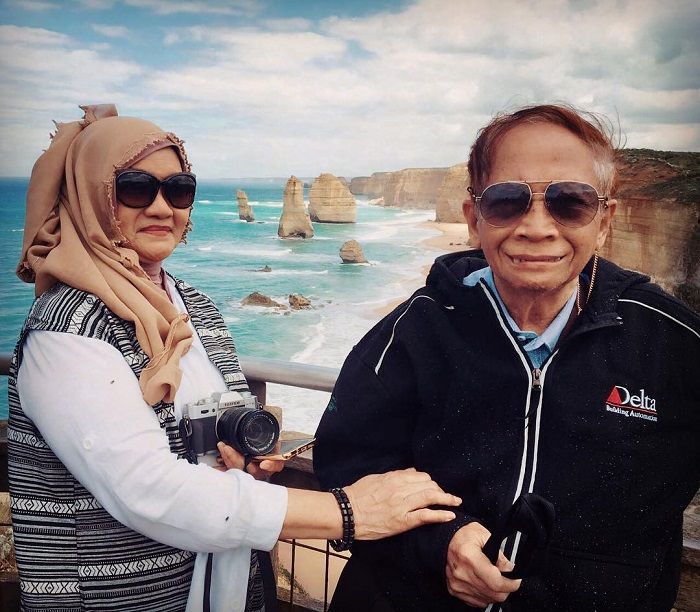 Kusthini dan Harjono Sigit liburan ke Australia