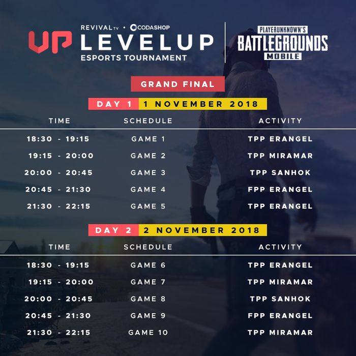 Level Up!  PUBG Esports Tournament