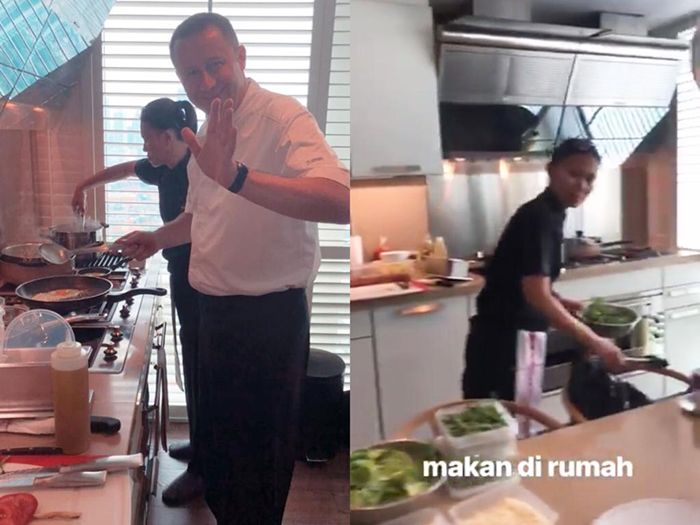 Penampilan dapur mewah Maia Estianty