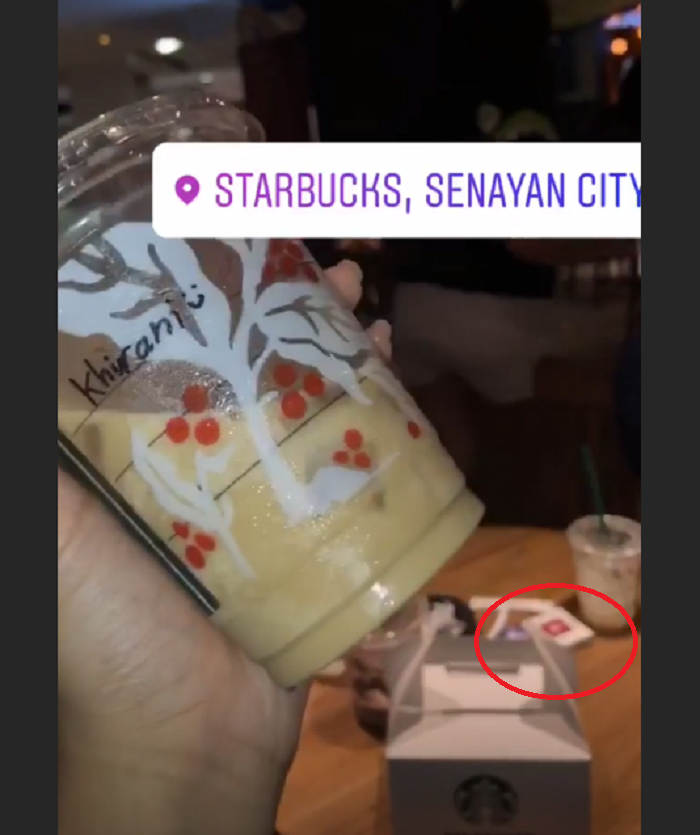 Insta story Khirani