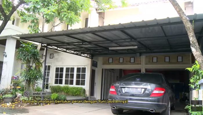 Rumah Barbie Kumalasari yang mewah dan unik