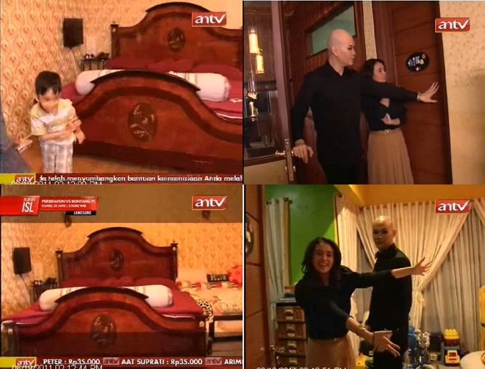 Kamar di rumah Deddy Corbuzier