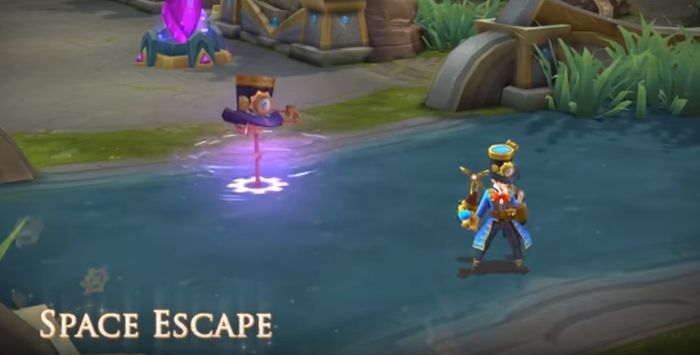 Harley skill display, Space Escape, on Great Inventor skin