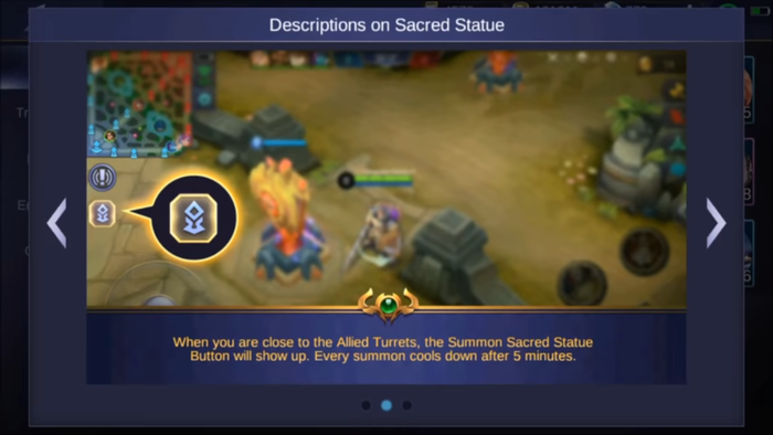 Sacred Statue Mobile Legends