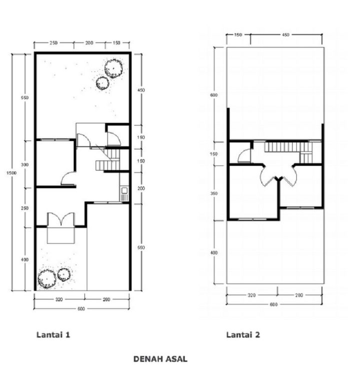 Denah Rumah Type 200 M2 1 Lantai - Sekitar Rumah