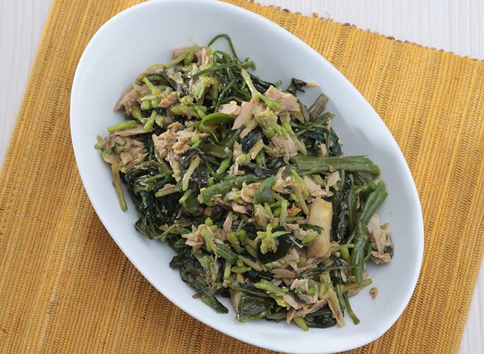 Resep Masak Tumis Kangkung Bunga Pepaya